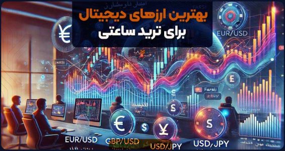 بهترین ارزهای دیجیتال برای ترید ساعتی