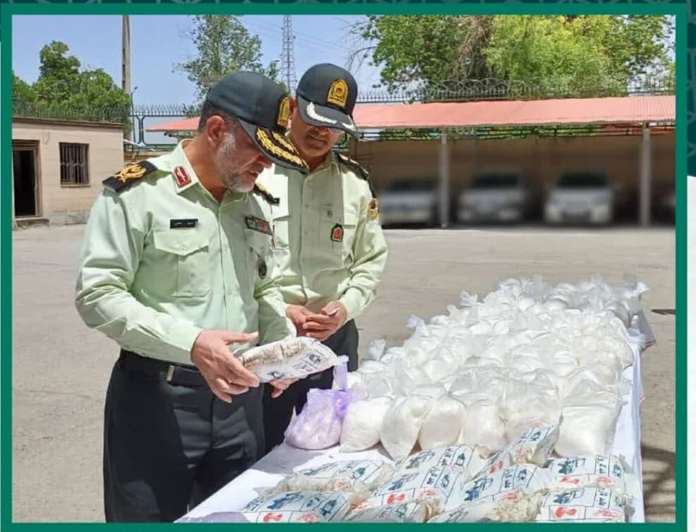 همدان کشف ۱۰۸ کیلوگرم محموله سنگین شیشه و هروئین در همدان - خبرگزاری اورزو | اخبار ایران و جهان