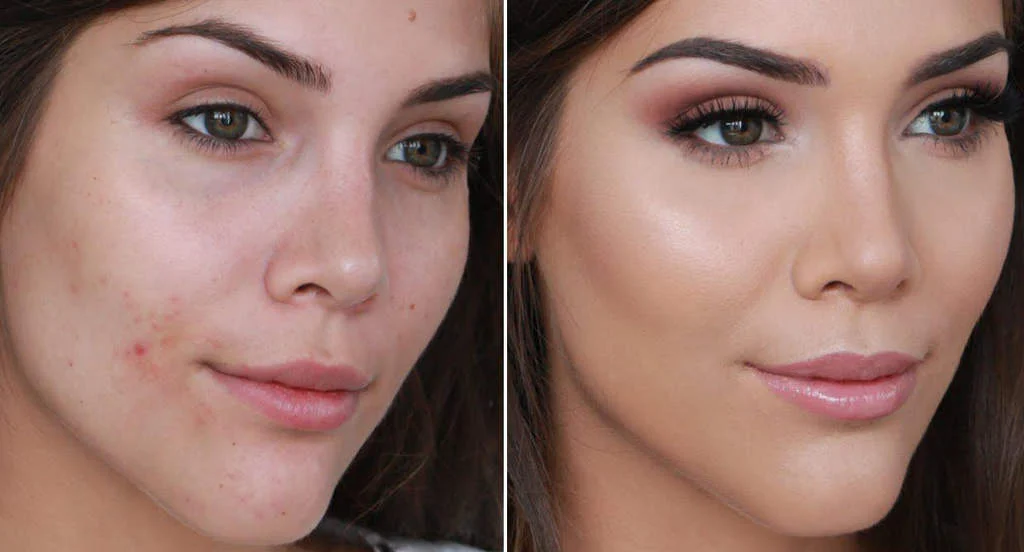 چگونه از آرایش صورت برای پوشاندن ایرادات صورت خود استفاده کنیم؟