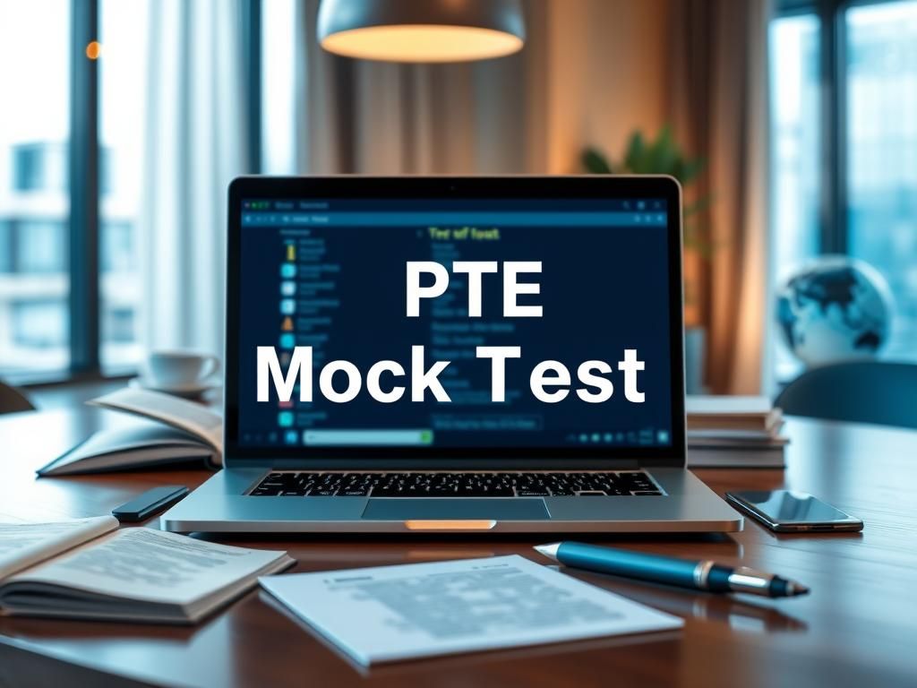 زبان انگلیسی آزمون ماک رایگان pte