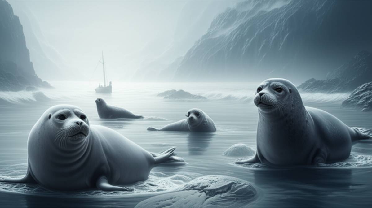خلاصه کتاب صوتی صیاد سگ آبی (The Seal Catcher) | قوی سفید