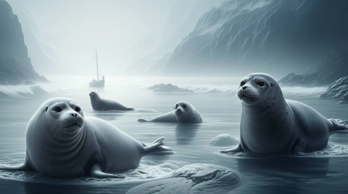خلاصه کتاب صوتی صیاد سگ آبی (The Seal Catcher) | قوی سفید