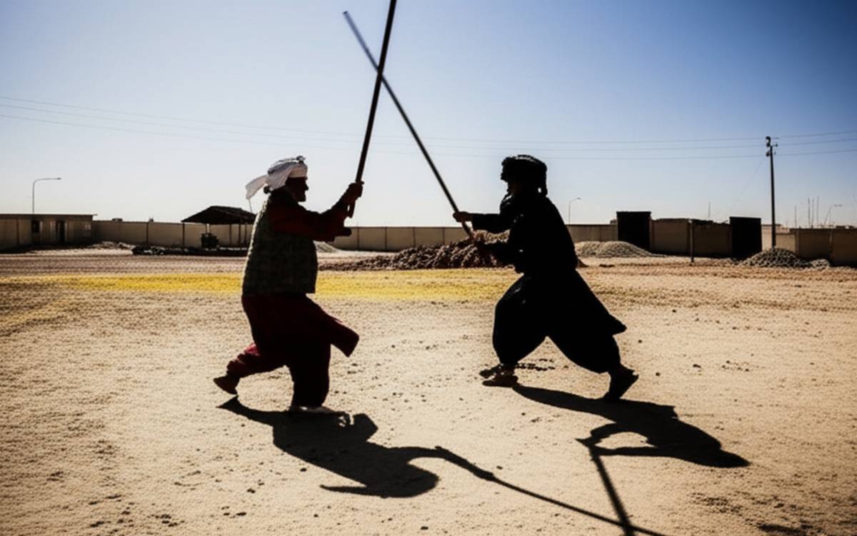 چوب بازی سیستان و بلوچستان - راهنمای کامل رقص محلی بلوچ