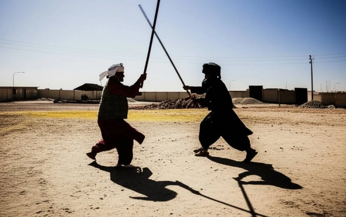 چوب بازی سیستان و بلوچستان - راهنمای کامل رقص محلی بلوچ