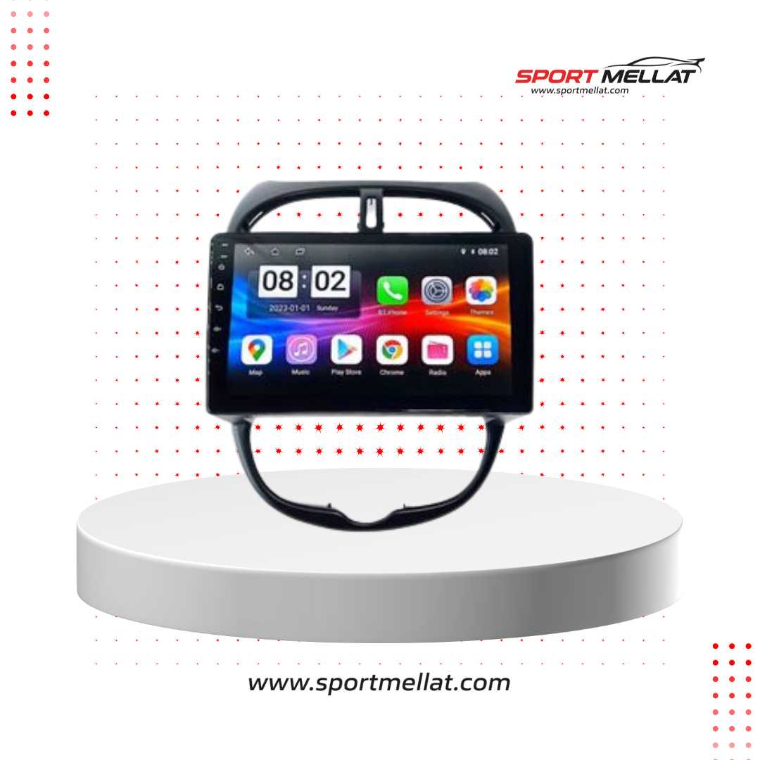 مانیتور اندروید راک استریم 9 اینچ 6/128 فابریک پژو 206
