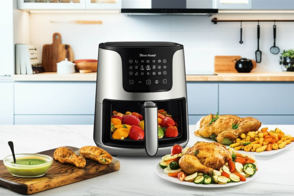 سرخ کن بدون روغن سیلور کرست QF-306B1 | نقد و بررسی جامع