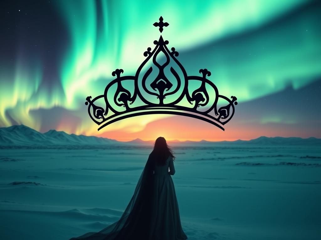 خلاصه کامل کتاب Drottningen av Polarsken (صادق نیک پور)