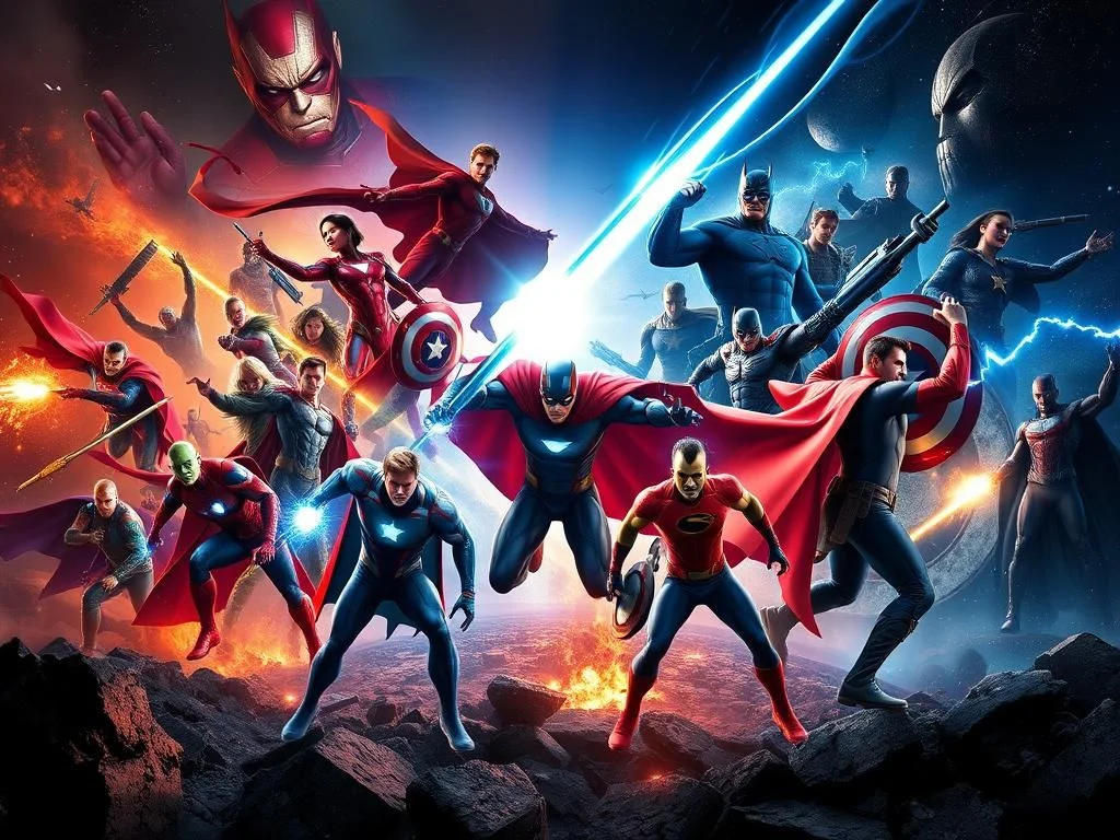 کمیک های خارجی Marvel و DC با داستان های ابرقهرمانی