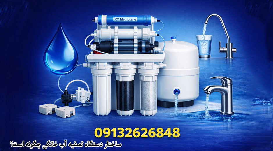 ساختار دستگاه تصفیه آب خانگی چگونه است؟