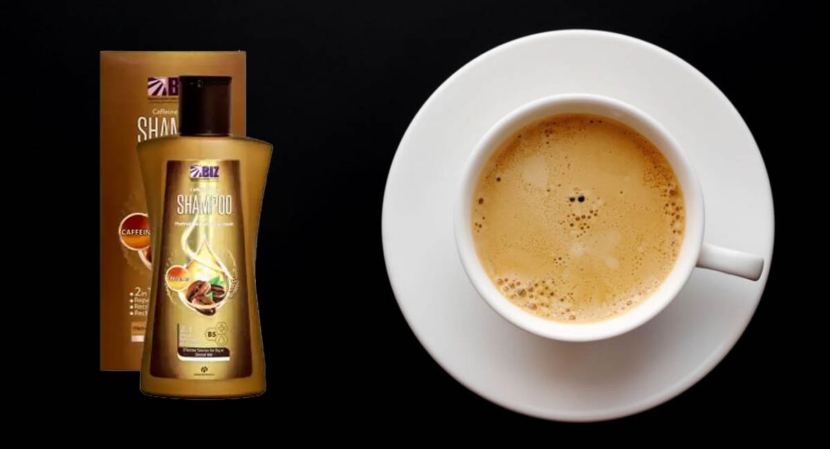 معرفی شامپو کافئین بیز برای موهای چرب