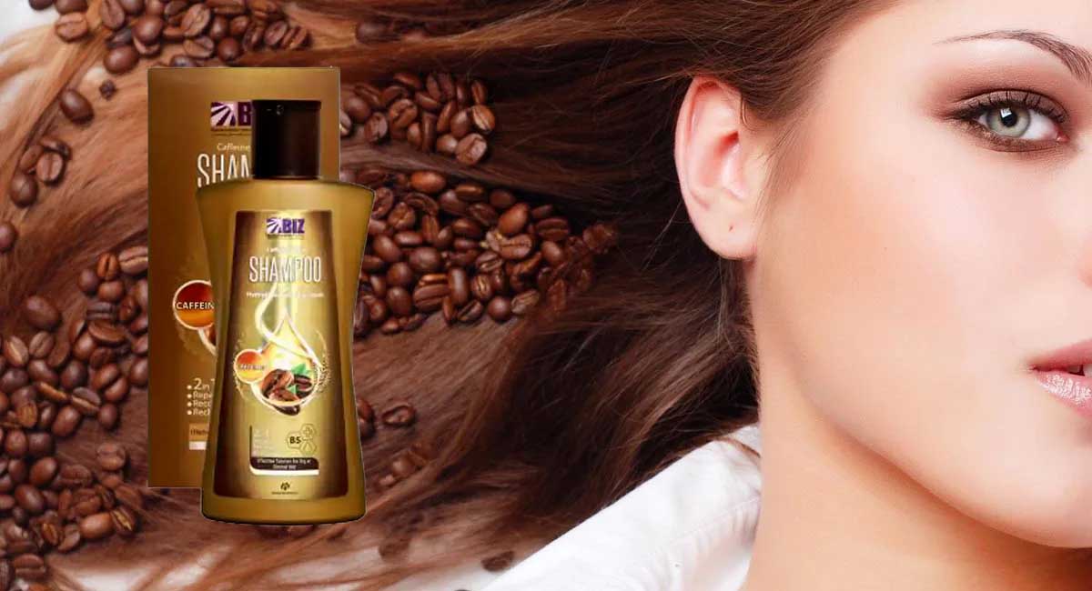خواص | ریزش مو معرفی شامپو کافئین بیز