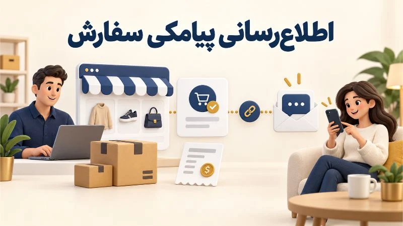 برنامه نویسی | افزونه چطور اطلاع رسانی سفارش های فروشگاه اینترنتی را پیامکی کنیم؟